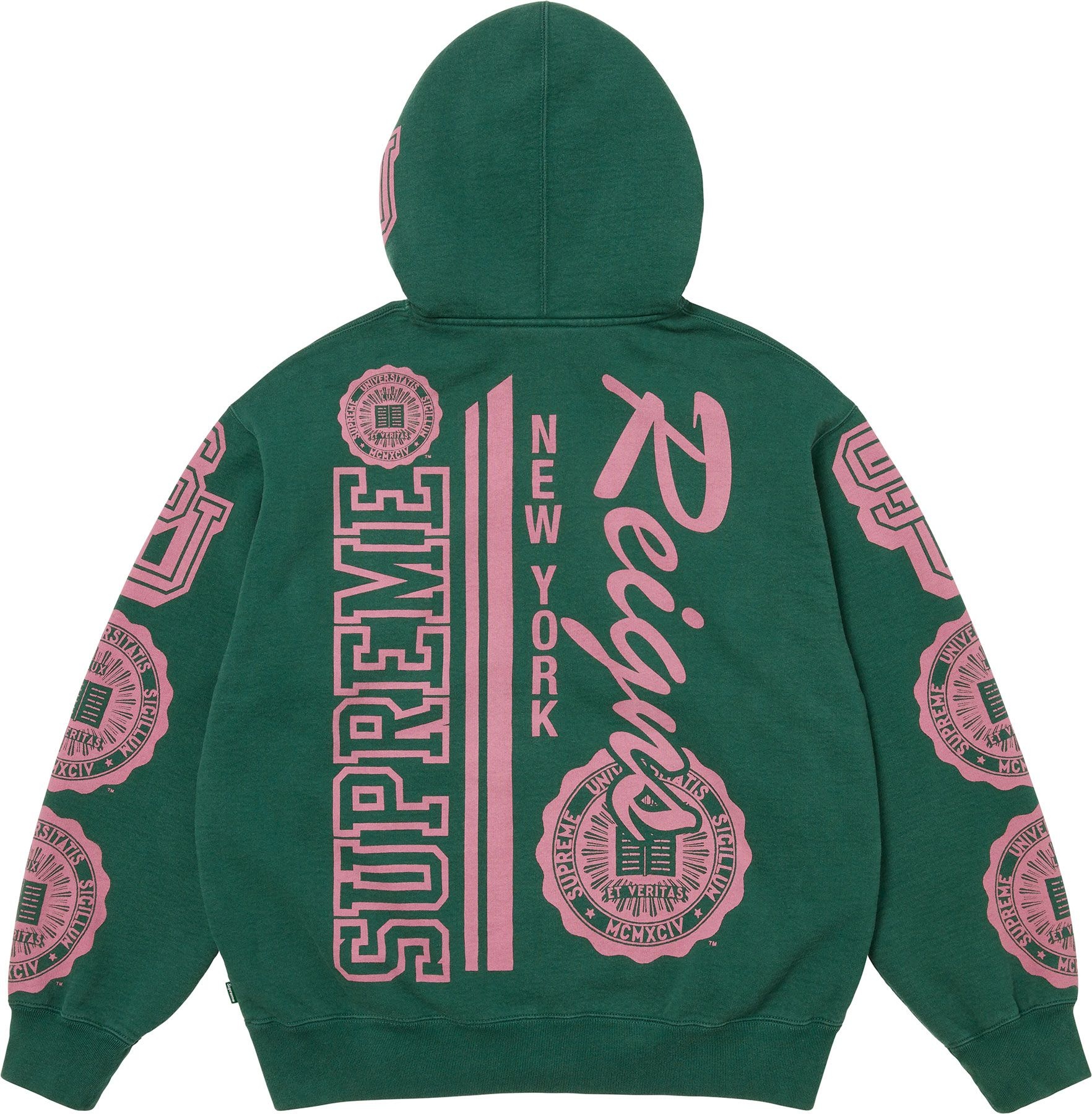 Knowledge Reigns Zip Up Hooded Sweatshirt view 8